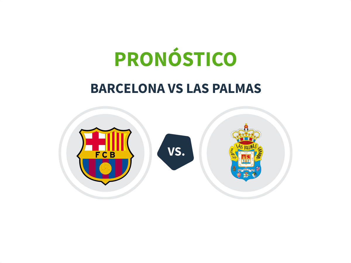 Imagen destacada pronóstico de apuestas entre el Barcelona y Las Palmas