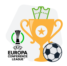 Imagen tabla 2 columnas favoritos casas apuestas a la Conference League