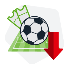 Imagen tabla 2 columnas equipos favoritos a descender a la segunda división en LaLiga 2024-2025