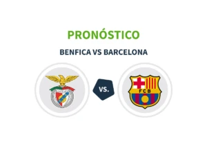 Imagen destacada pronóstico de apuestas partido de Champions entre el Benfica y el FC Barcelona