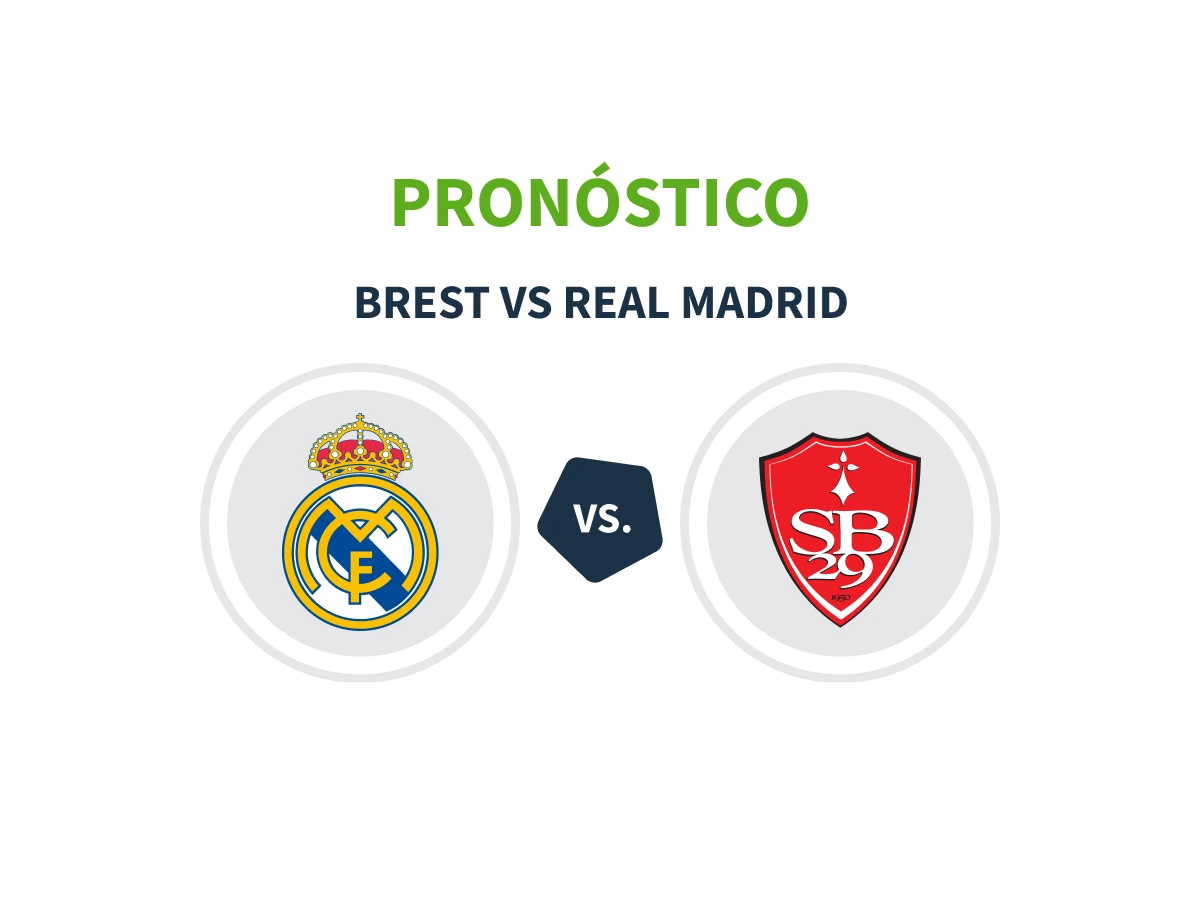 Pronóstico Stade Brestois vs Real Madrid (29/01/25)