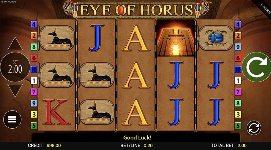 tragaperras eye of horus 1