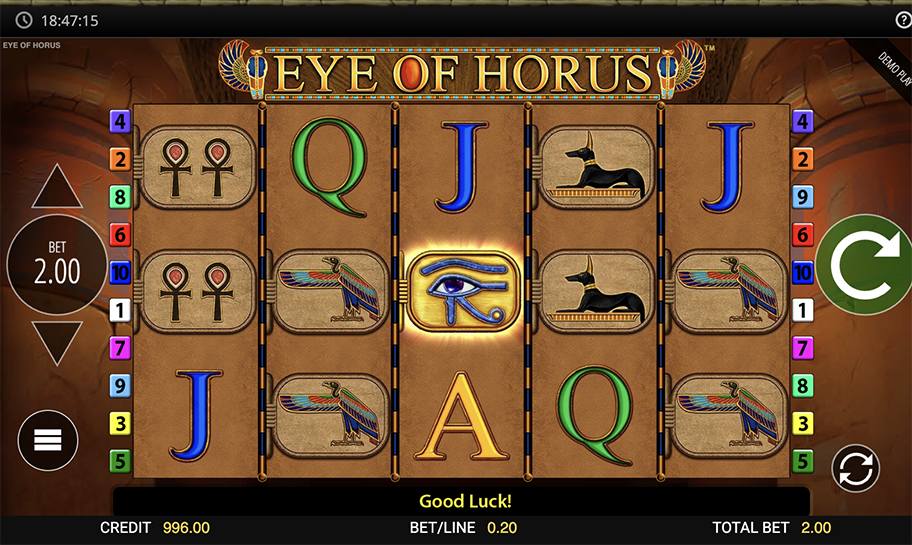 tragaperras eye of horus 2