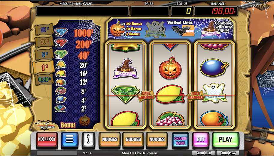 tragaperras halloween La Mina de Oro Halloween 1