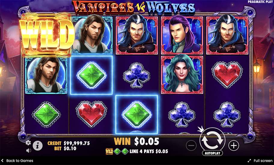 tragaperras halloween Vampires vs Wolves 1
