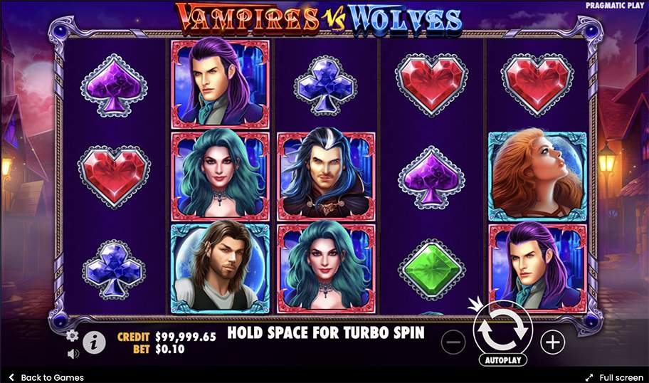 tragaperras halloween Vampires vs Wolves 2