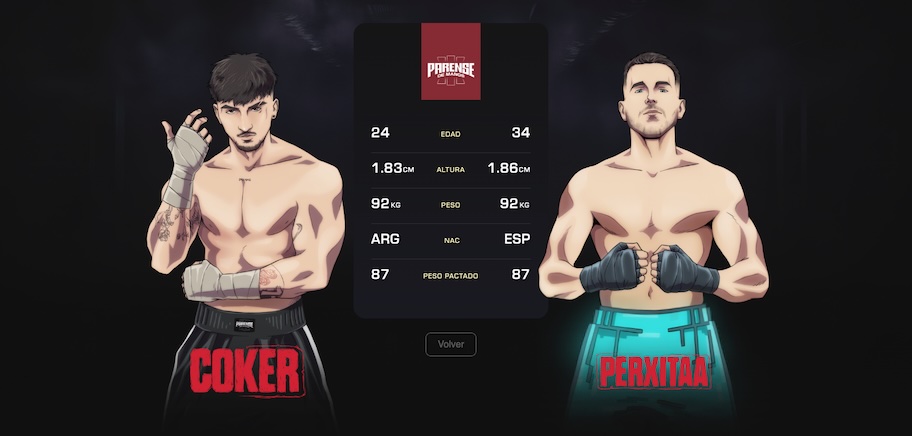 Imagen pelea Coker vs Perxitaa - Parense de Manos 3