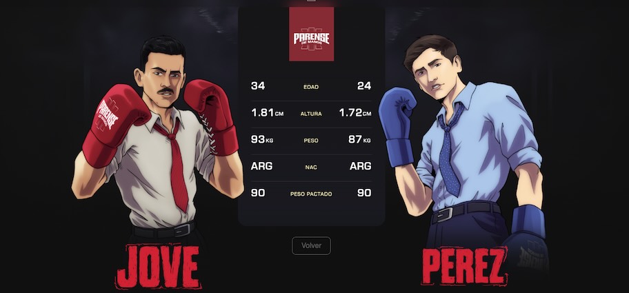 Imagen pelea Manu Jove vs Mariano Perez - Parense de Manos 3