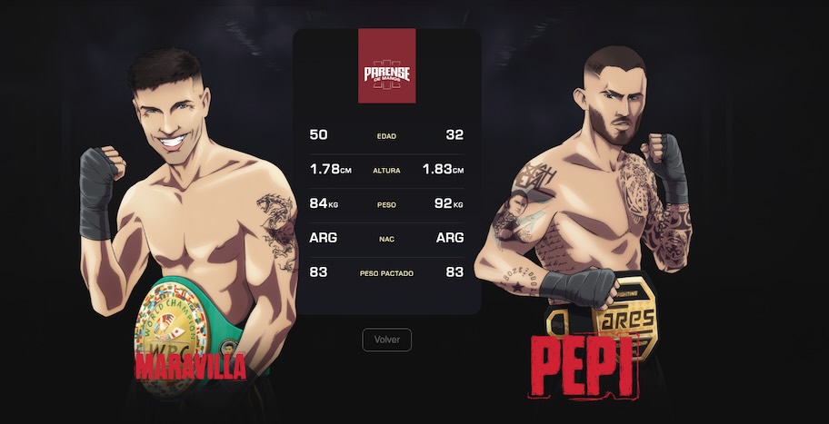 Imagen pelea Maravilla Martinez vs Pepi - Parense de Manos 3