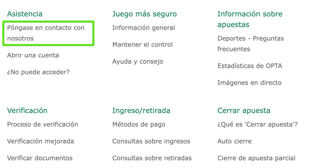 chat en vivo bet365 casino paso 2