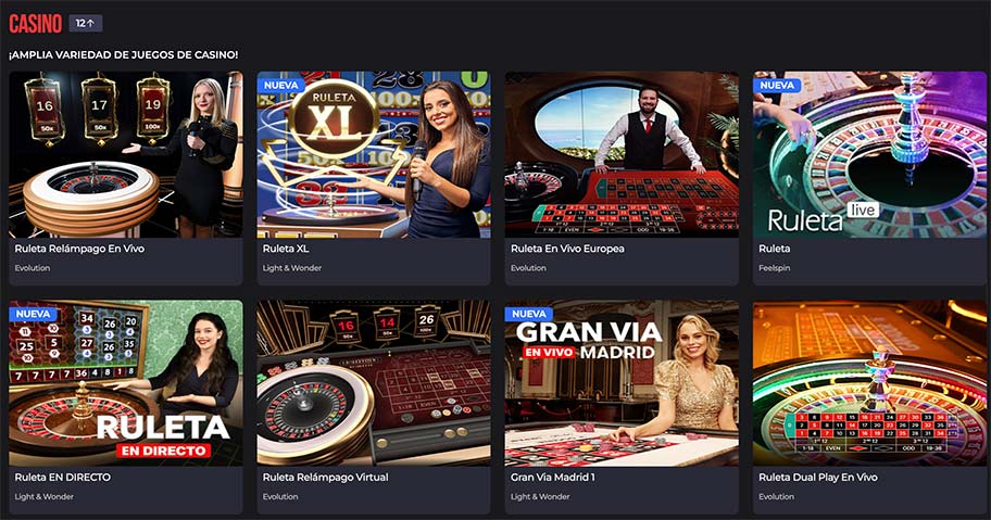 olybet casino en vivo