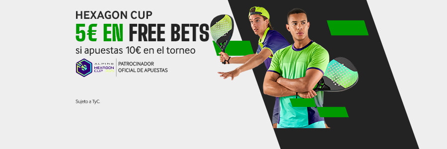 promo de apuestas a la hexagon cup 2025 en betway