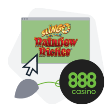 slingo rainbow riches 888casino conversion single