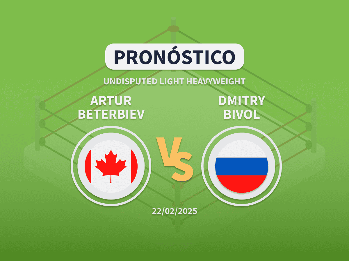 Imagen destacada del pronóstico de apuestas al combate entre Artur Beterbiev y Dmitry Bivol