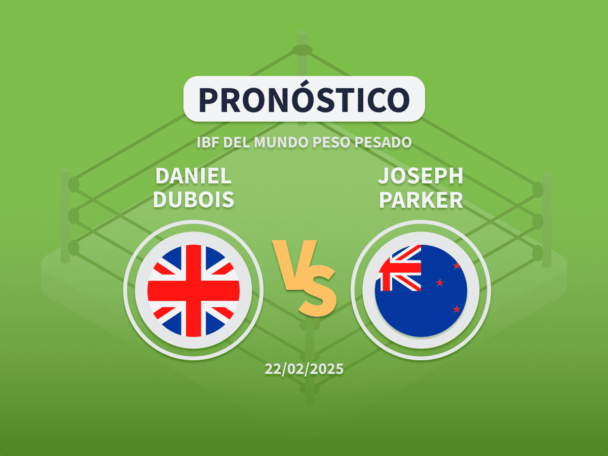 Imagen destacada del pronóstico de apuestas al combate entre Daniel Dubois y Joseph Parker
