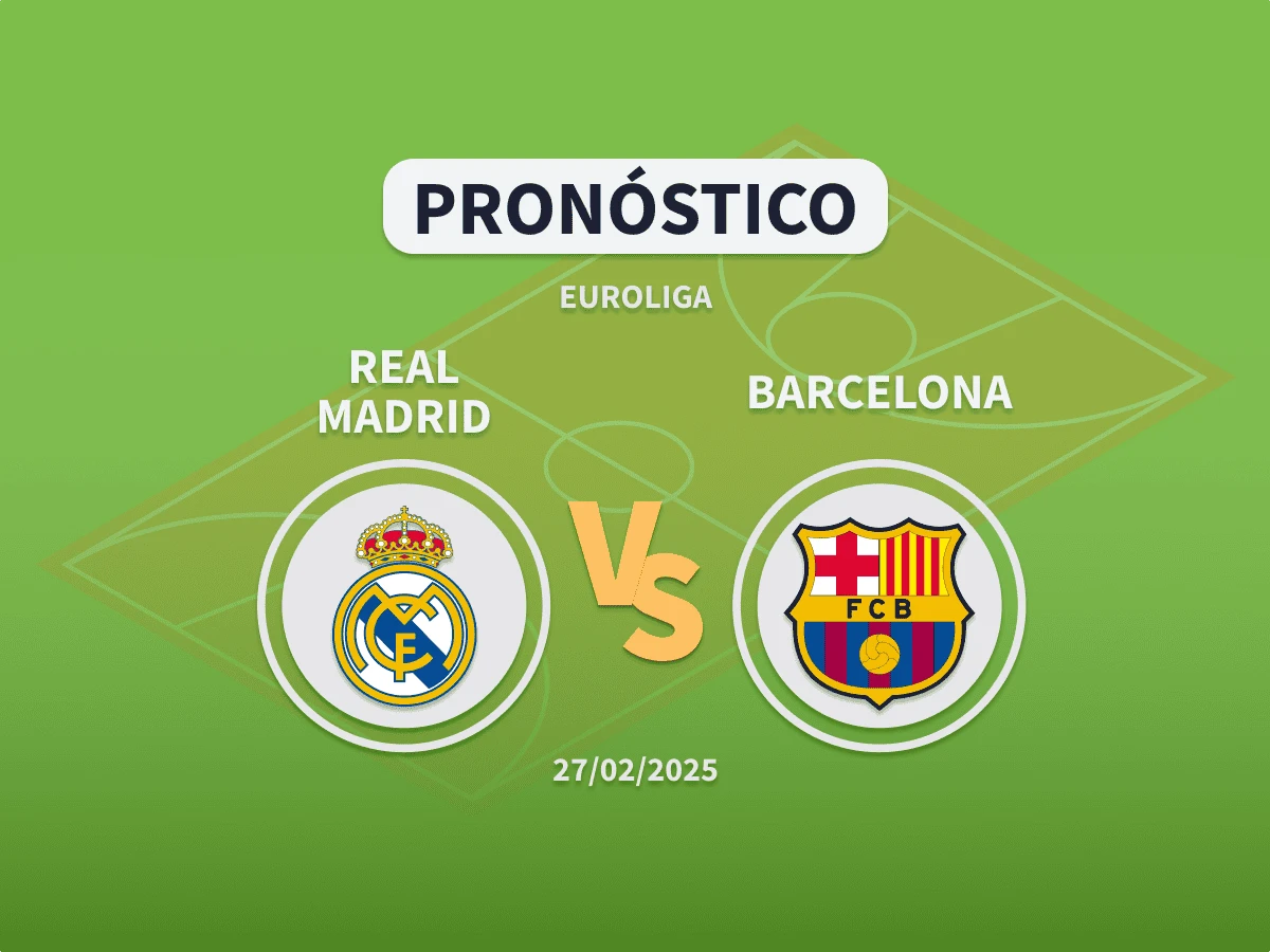 Pronóstico Real Madrid vs Barcelona (27/02/2025)