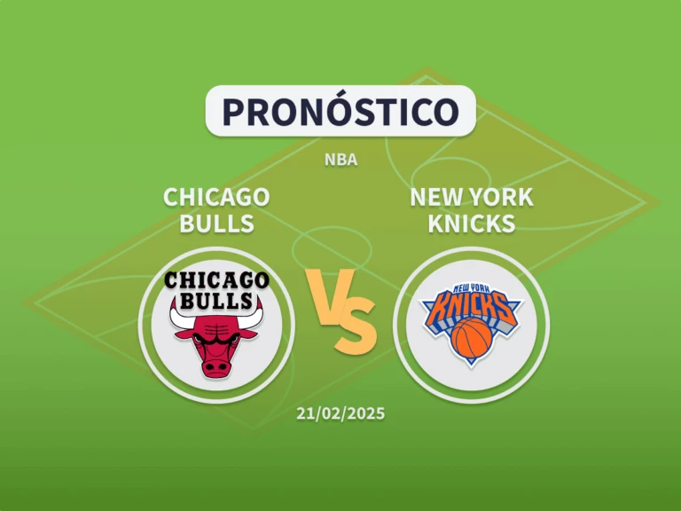 Imagen destacada del pron&oacute;stico al Chigago Bulls vs New York Knicks de NBA