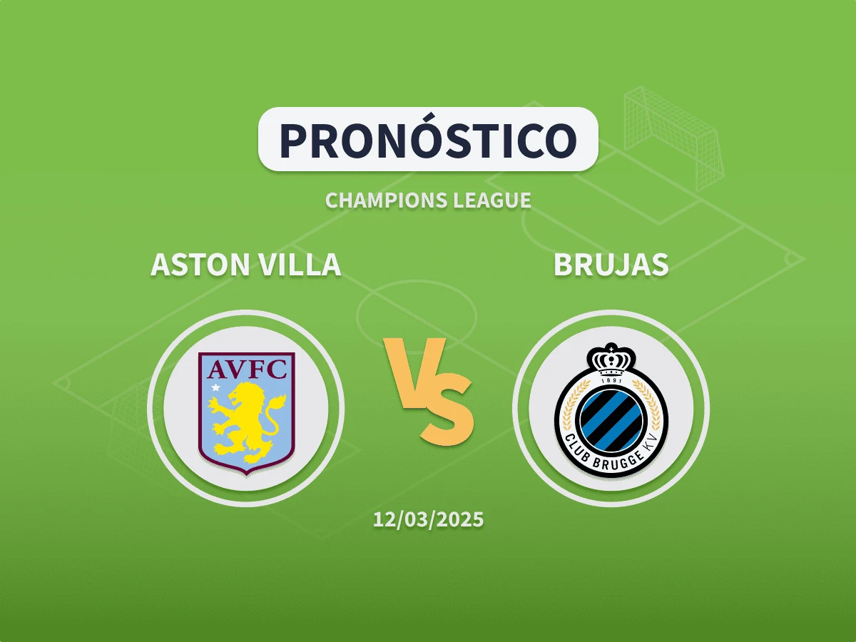Pronóstico Aston Villa vs Brujas (12/03/2025)