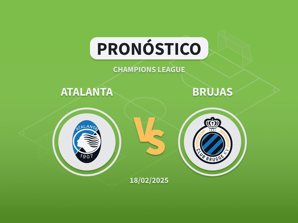 Imagen destacada pronóstico de apuestas al Atalanta vs Brujas del playoff eliminatorio de Champions League 2024-2025