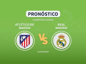 Imagen destacada pronóstico de apuestas entre el Atlético de Madrid y el Real Madrid de Octavos de Champions League