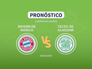 Imagen destacada pronóstico de apuestas al Bayern de Múnich vs Celtic de Glasgow del playoff eliminatorio de Champions League 2024-2025