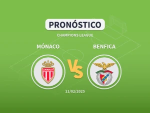 Imagen destacada pronóstico de apuestas al Mónaco vs Benfica del playoff eliminatorio de Champions League 2024-2025