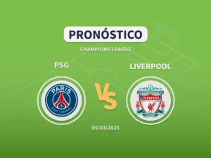 Imagen destacada pronóstico de apuestas entre el PSG y el Liverpool de Octavos de Champions League