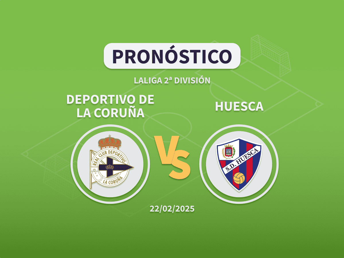 Imagen destacada pronóstico de apuestas entre el Deportivo de la Coruña y el Huesca de Segunda División de LaLiga