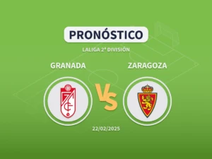 Imagen destacada pronóstico de apuestas entre el Granada y el Zaragoza de Segunda División de LaLiga