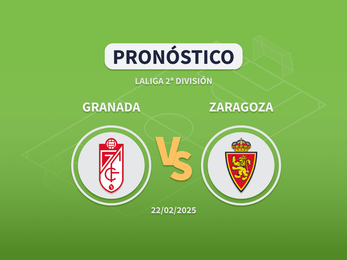 Imagen destacada pronóstico de apuestas entre el Granada y el Zaragoza de Segunda División de LaLiga
