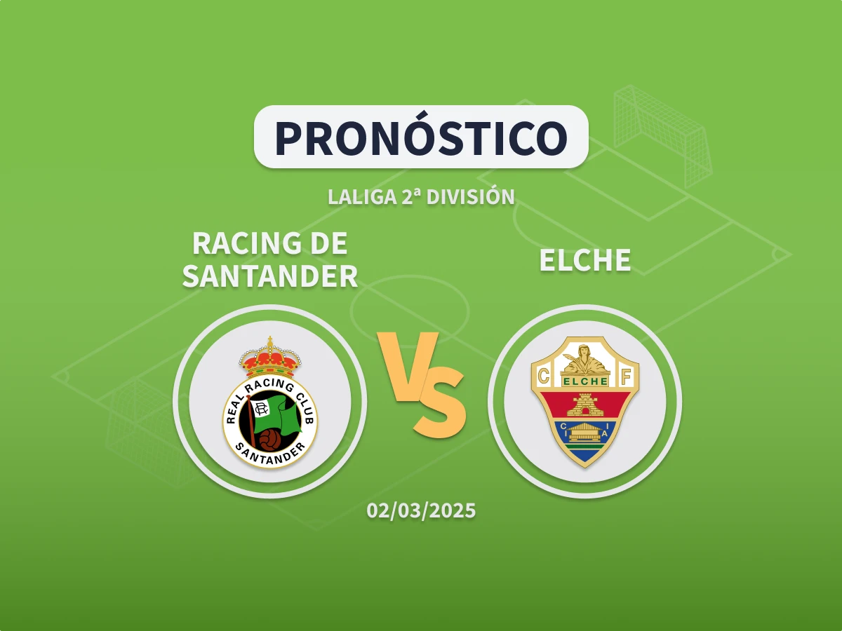 Pronóstico Racing de Santander vs Elche (03/03/2025)
