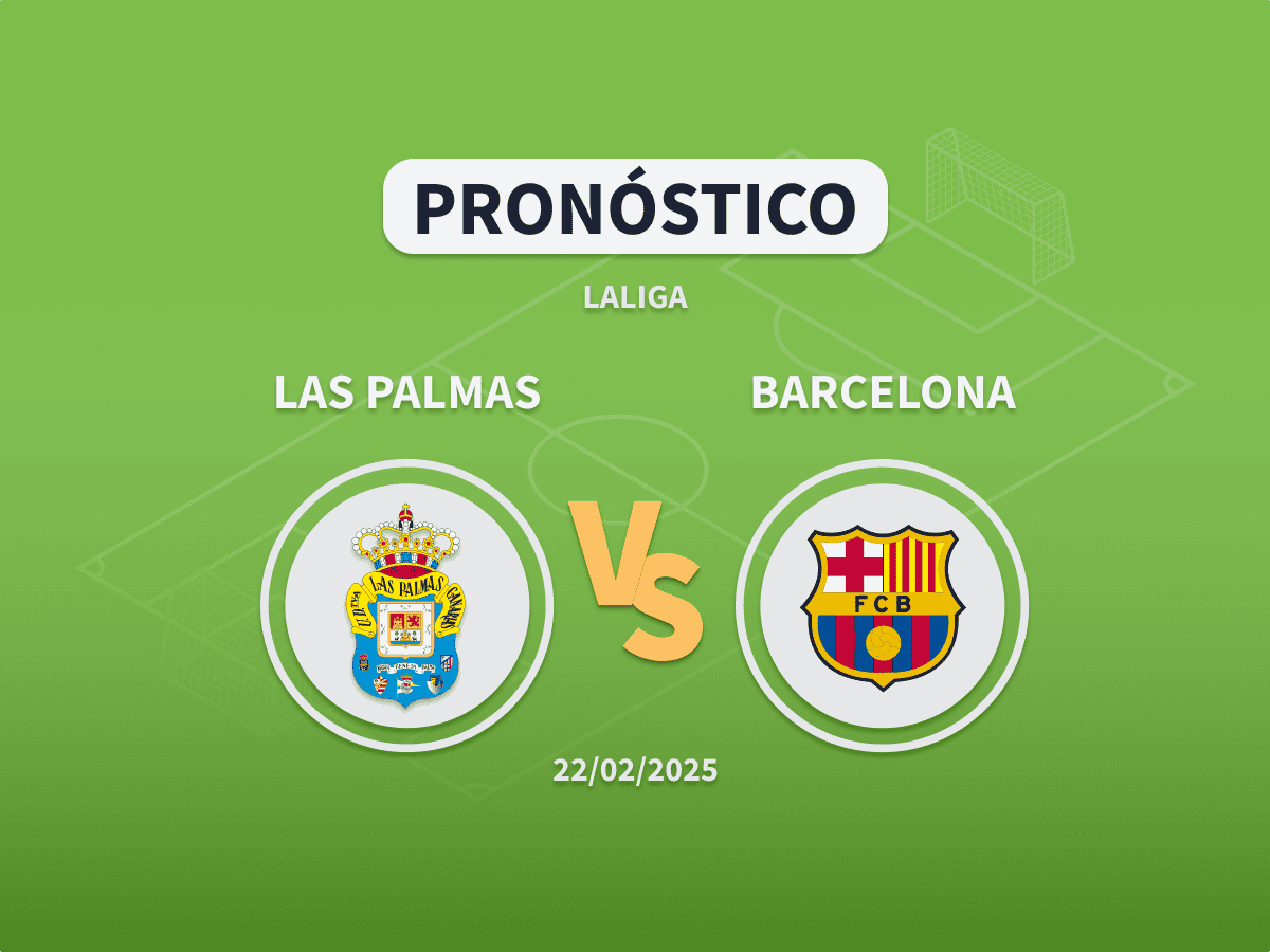 Imagen destacada pronóstico de apuestas entre Las Palmas y el Barcelona