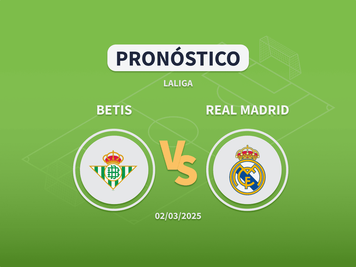 Imagen destacada pronóstico de apuestas entre el Betis y el Real Madrid de LaLiga