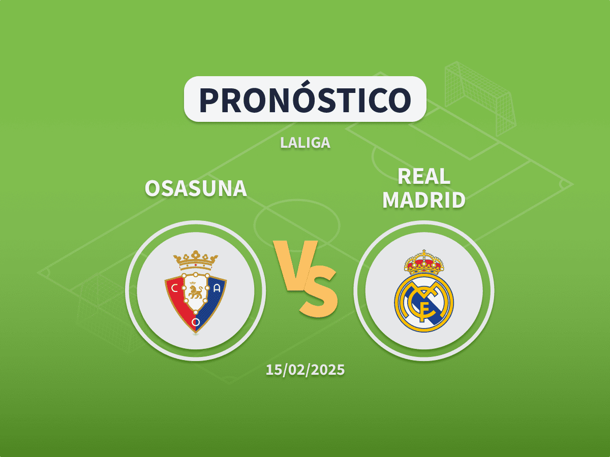 Imagen destacada pronóstico de apuestas entre Osasuna y Real Madrid