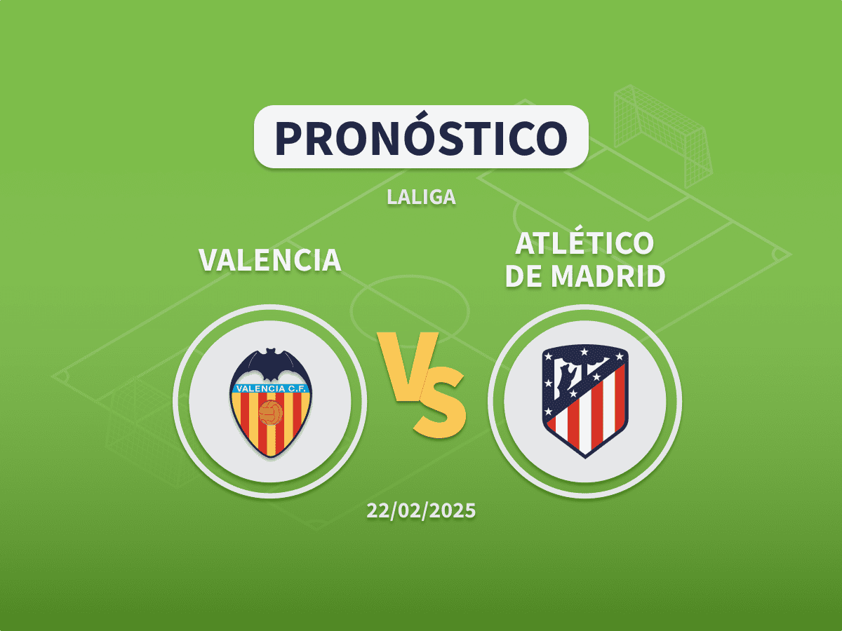 Imagen destacada pronóstico de apuestas entre el Valencia y el Atlético de Madrid