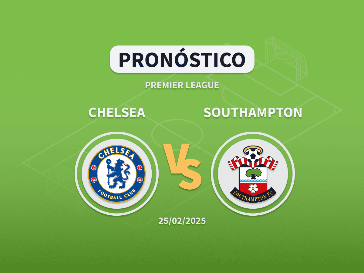 Imagen destacada pronóstico de apuestas entre el Chelsea y el Southampton de Premier League