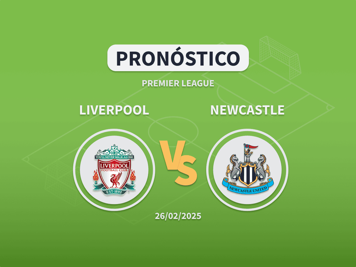 Imagen destacada pronóstico de apuestas entre el Liverpool y el Newcastle de Premier League