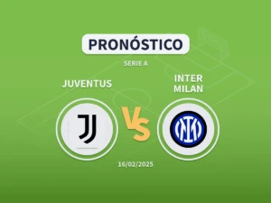 Imagen destacada pronóstico de apuestas al partido entre la Juventus y el Inter de Milán
