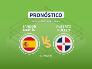 Imagen destacada pronóstico de apuestas de boxeo al combate entre Sandor Matin vs Alberto Puello