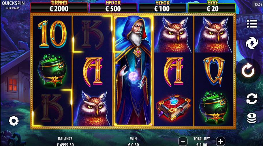 tragaperras blue wizard 1