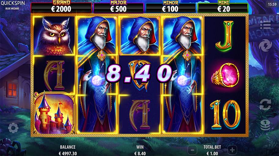 tragaperras blue wizard 3