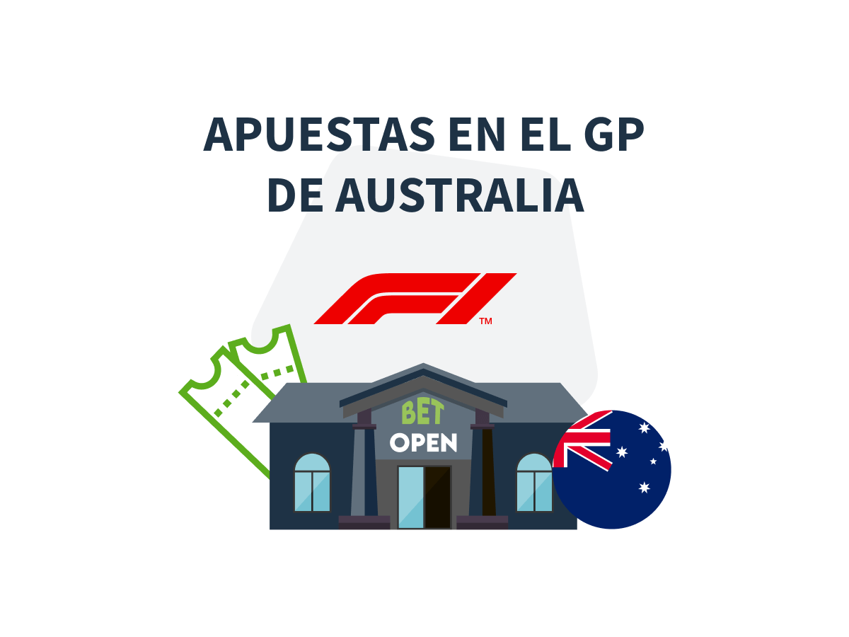 Imagen destacada de la página de apuestas al Gran Premio de Australia de F1