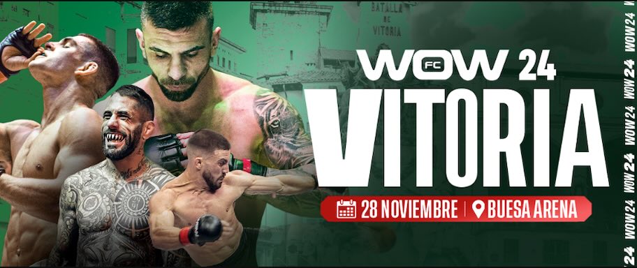 Imagen evento WOW 24 Vitoria - Apuestas WOW FC
