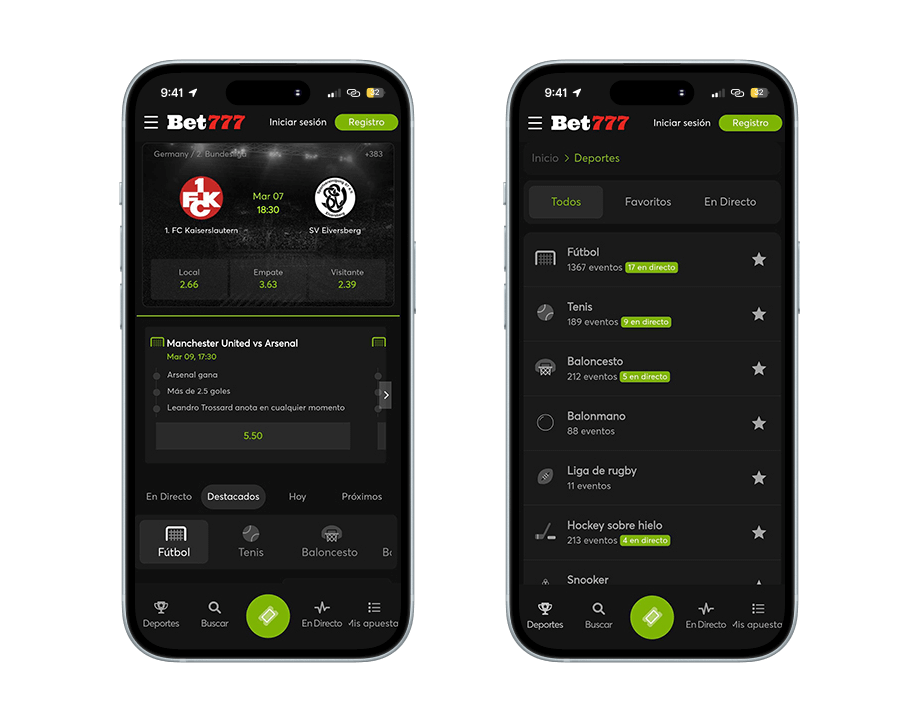 bet777 vista previa movil 1