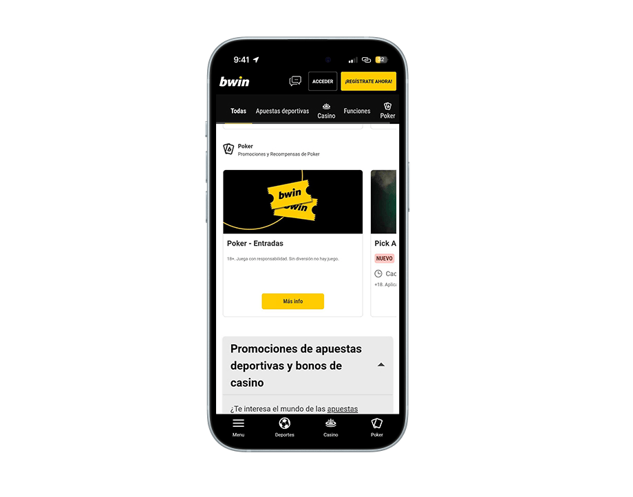 bwin poker vista previa movil 2