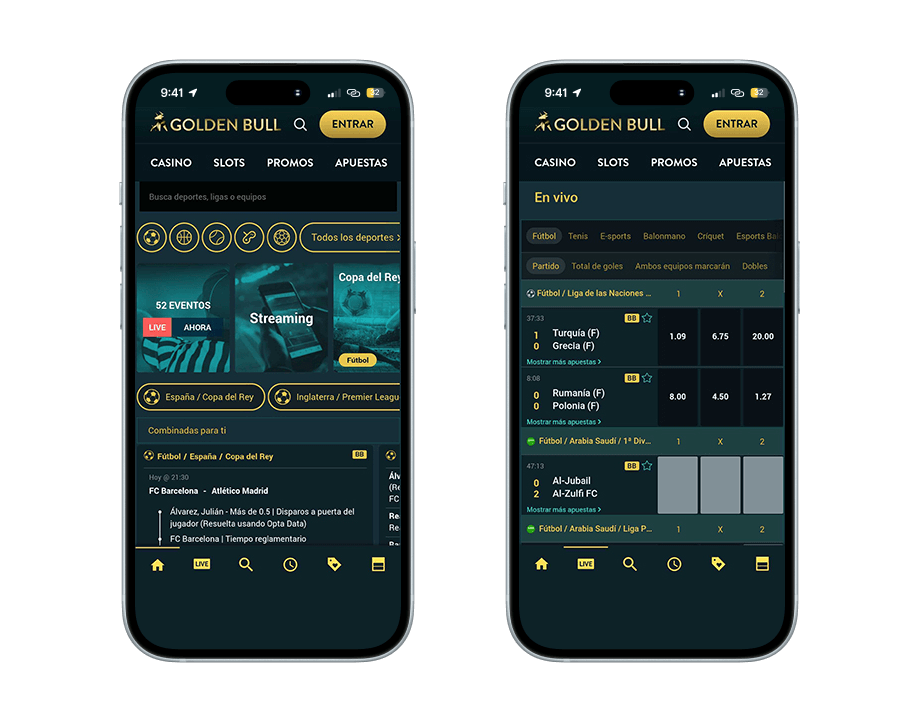 golden bull apuestas deportivas vista previa movil 1