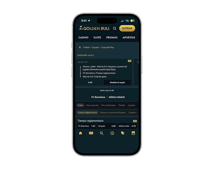 golden bull apuestas deportivas vista previa movil 2