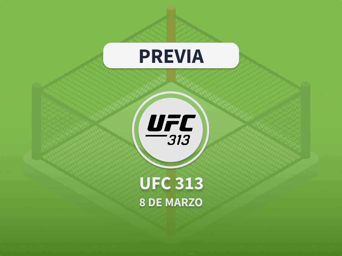 Imagen destacada previa de apuestas a los combates de la UFC 313