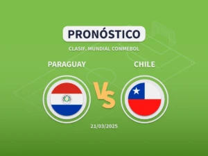 Imagen destacada pronóstico de apuestas entre Paraguay y Chile de la Clasificación al Mundial 2026 de la CONMEBOL