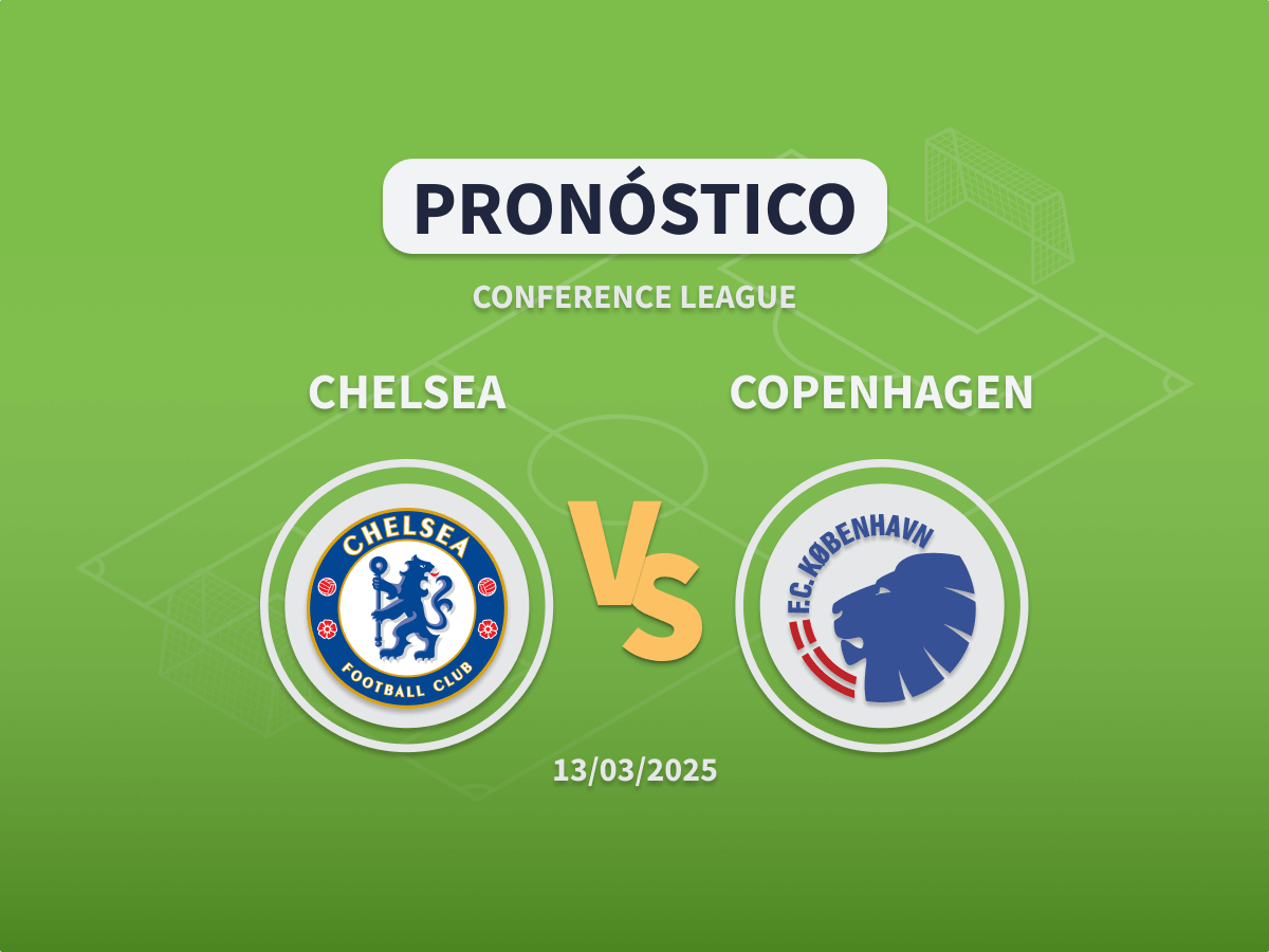 Imagen destacada pronóstico de apuestas entre el Chelsea y el Copenhague de Octavos de Conference League